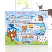 文具盒套装跳绳学习用品大礼包儿童大卡通生日礼品学生奖品马口铁