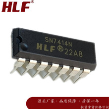 HLF品牌厂家 SN7414N DIP14 双4输入端与非门