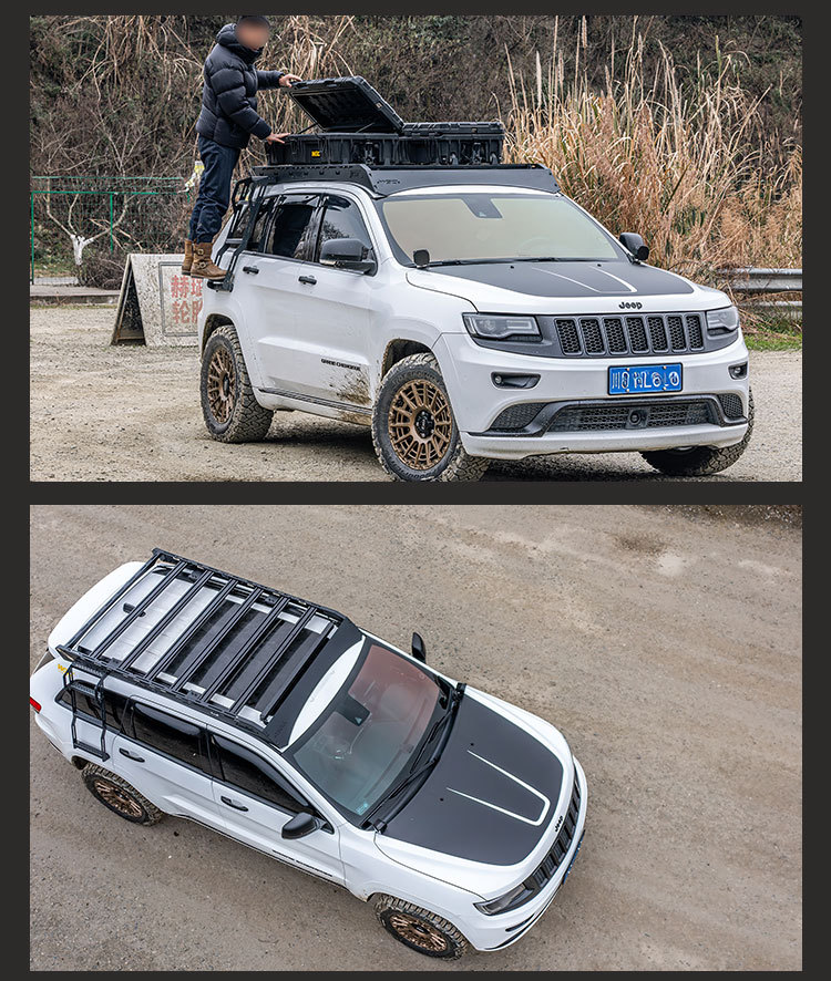 Cherokee roof rack WEC ladder is lightweight, low wind resistance, reduces wind noise, and is a multifunctional expandable roof platform