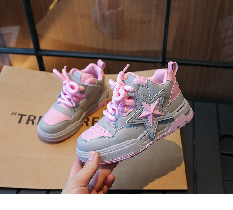 Semelle souple pour enfants, nouvelle édition coréenne, automne/hiver 2024, peluche confortable et chaude, sport pour garçons, petites filles, Cricket_voghion.com