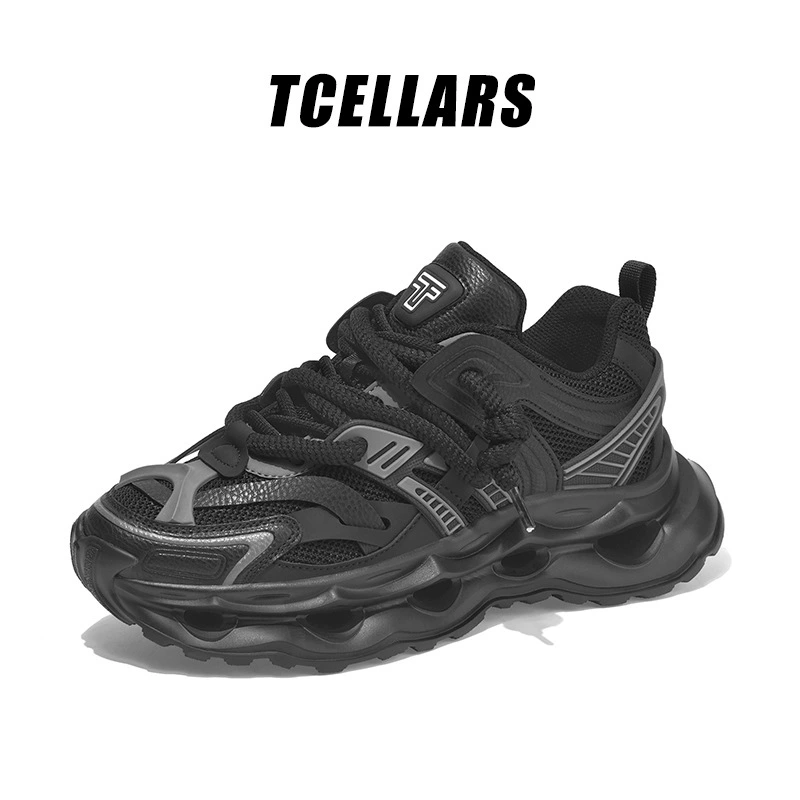 Деми-сезон спортивные кроссовки TCELLARS, дышащая повседневная обувь на платформе для любимого, официальный продукт