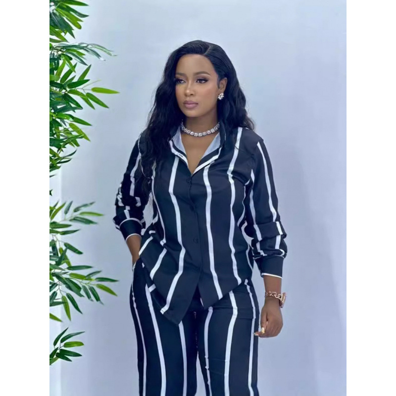 in stock cross-border independent station new 2024 European and American fashion casual suit women spring and autumn women's long sleeve women's clothing