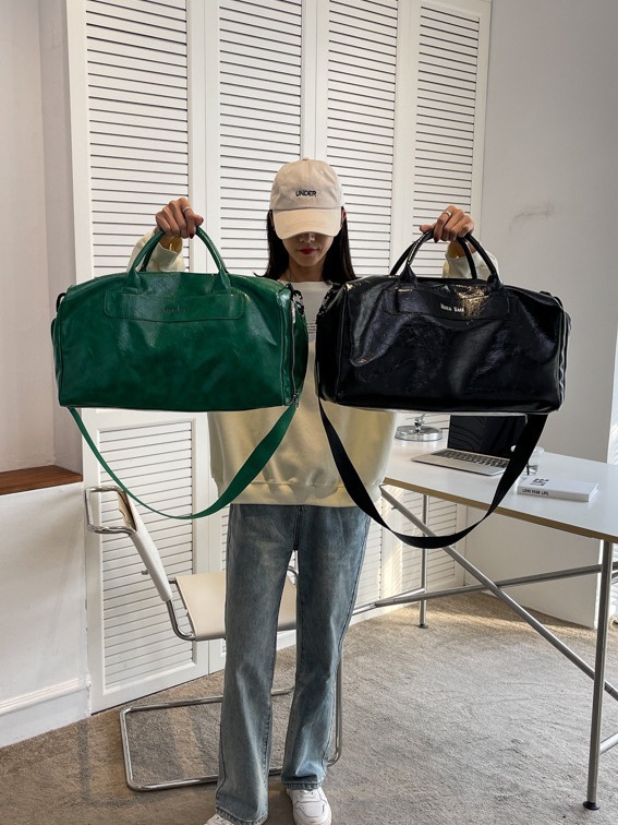 Bolsa de viaje con separación de ropa seca y mojada para mujer, bolsa de equipaje portátil para viajes de corta distancia para hombre, útil bolsa de gimnasio, portátil.