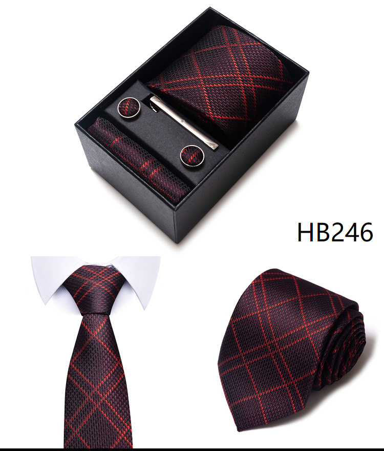 107g Weight Cufflinks, Lavalier, Tie Classification Polyester Yarn Material Geometric, Solid Color Pattern All Seasons Season Men's Gender Simple Style Style Simple Style Geometric Solid Color Polyester Yarn Men's Cufflinks Lavalier Tie 44