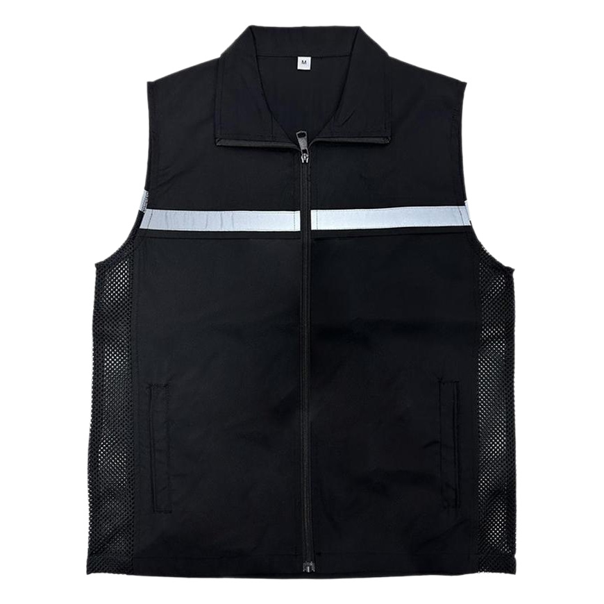 chaleco reflectante de gestión de emergencias ropa de trabajo rescate herramientas de seguridad multibolsillo ropa de trabajo chaleco personalizado logotipo impreso