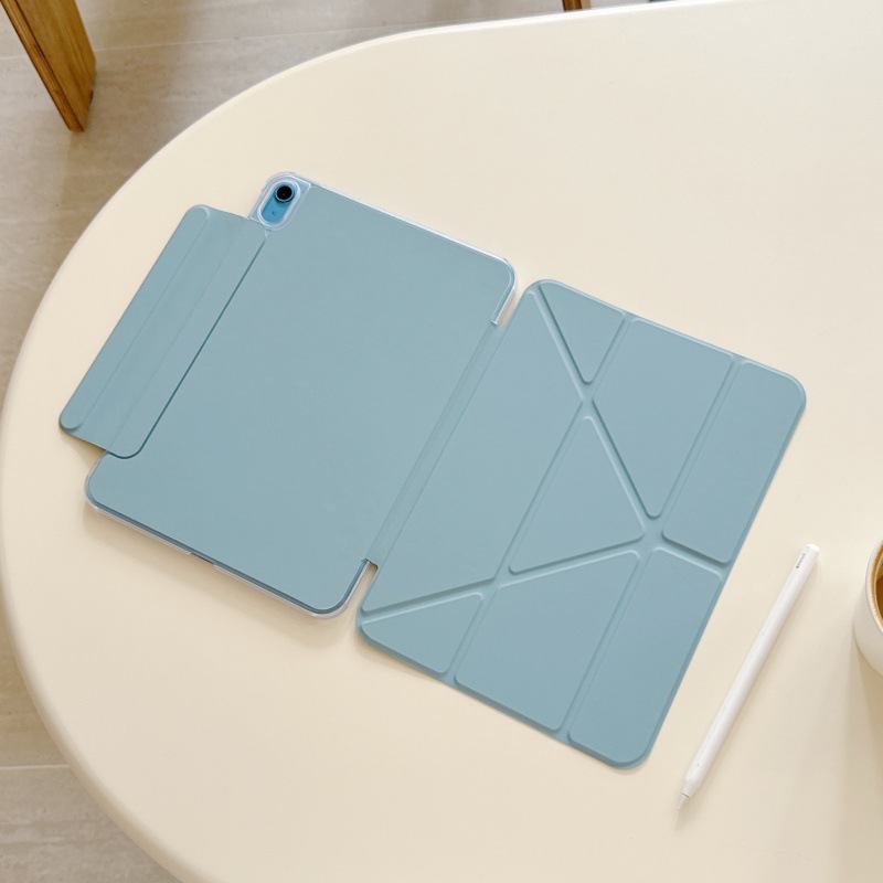 2025适用ipad11代磁吸双面夹保护套Y折air11防摔防弯柠檬黄平板壳|undefined