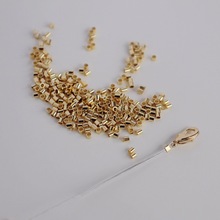 14K����僽�ɫ��λ��1.5mm�~��䓽z�A��̶���β����diy����