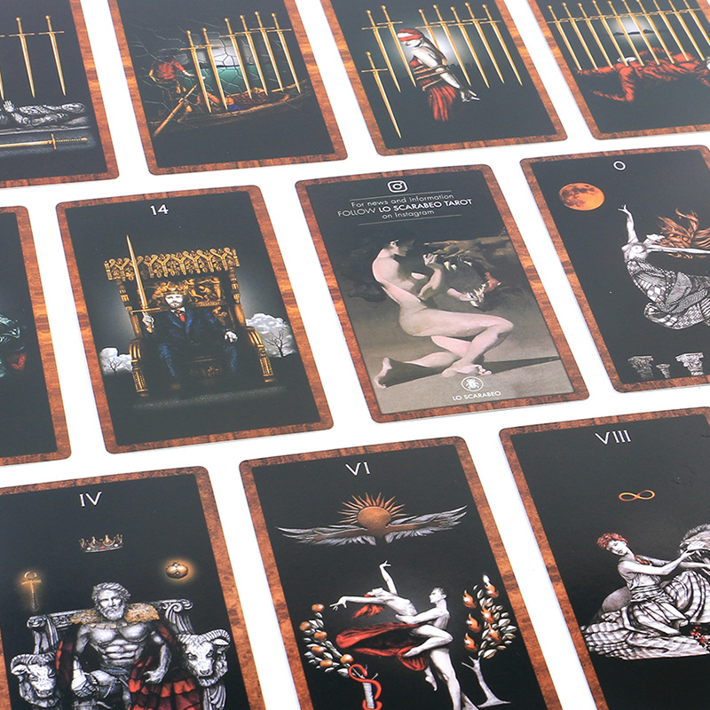 12*7 Dancing In The Dark Dance Tarot Oracle Board Game Cards_voghion.com