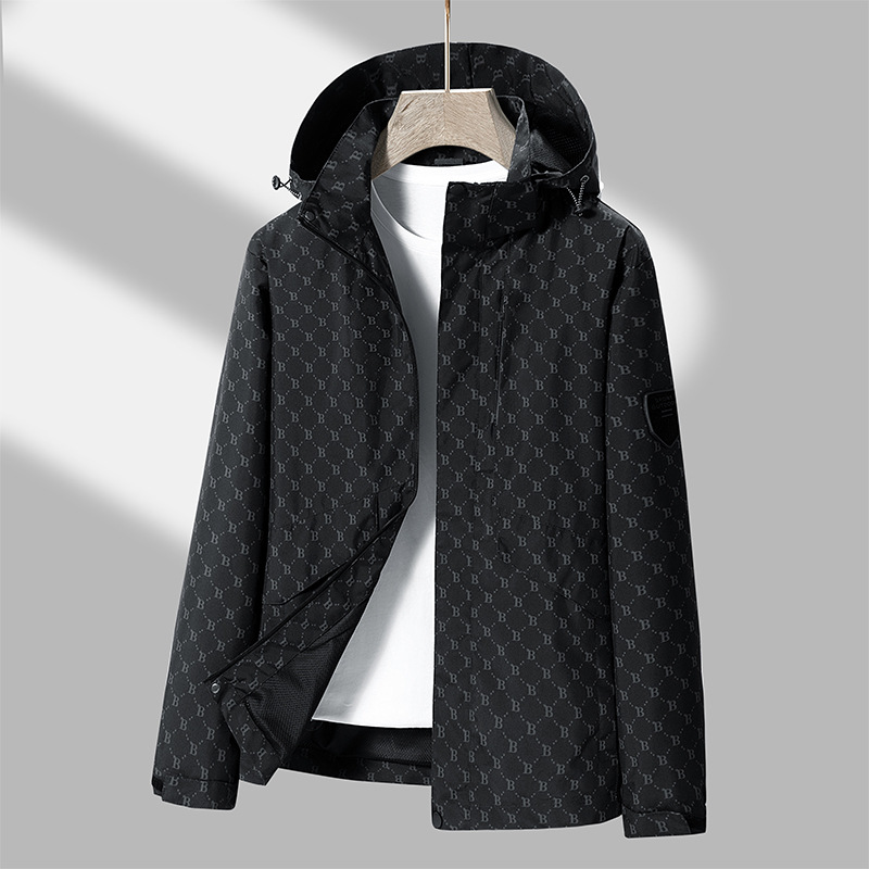 Chaqueta deportiva para hombres 2023 primavera nueva ropa de asalto casual para hombres primavera chaqueta impermeable al aire libre ropa de hombre