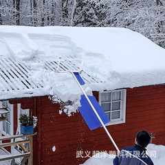 Factory Wholesale 20-Foot Roof Snow Shovel Snow Scrape Snow Rake Aluminum Shovel Roof Snow Removal Gadget Portable Snow Removal Tool