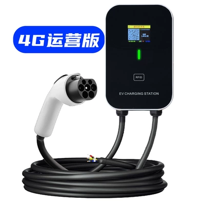 Elektrikli avtomobil şarj stansiyaları — Household Ac Charging Stations for - gbt4g-color-screen-operation-version-charging-applet-no-2-charging-pile-5m