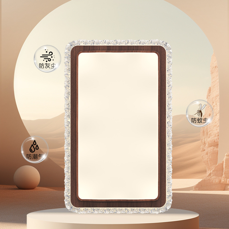 Zhongshan lámparas combinadas lámpara de techo de sala de estar estilo antiguo americano retro protector de ojos de espectro completo lámpara de vestíbulo súper brillante