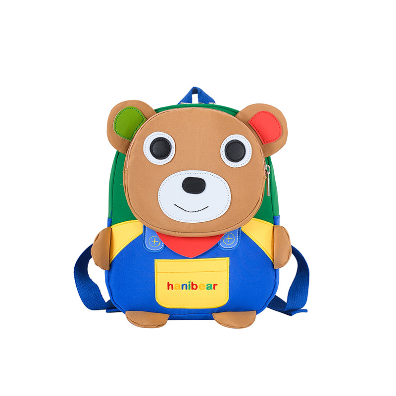 Jardín de infantes pequeña clase mochila de bebés animaciones animadas lindas mochila para niños y niñas nueva mochila infantil transfronteriza