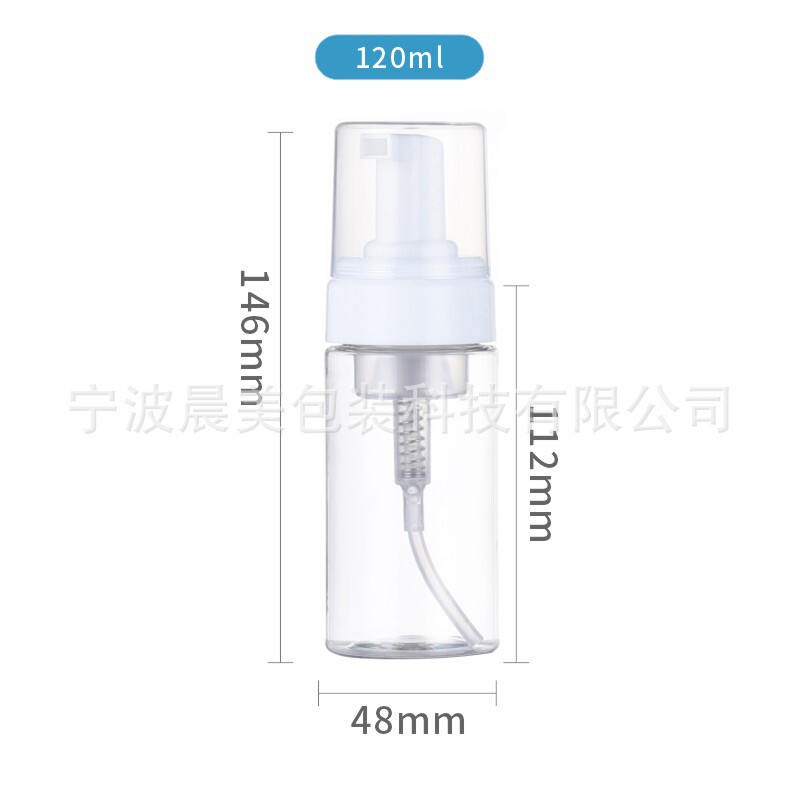 ムースボトル100ml 120ml 150ml 180ml 200ml petプラスチック発泡スチロールポンプボトル泡立て器ボトル|undefined