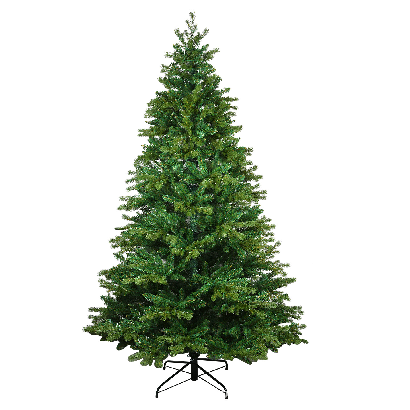 2.1 Arroz árbol de Navidad PVC pin PE árbol híbrido árbol verde cifrado árbol de Navidad decoración de atmósfera del centro comercial