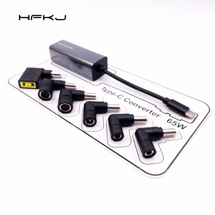 wholesale 65Wdc5521 Female to Type-C universal notebook computer converter usb C dc adapter