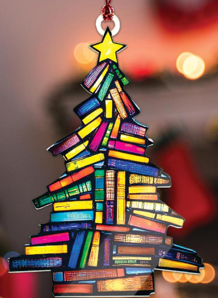 Transfronterizo nuevo creativo árbol de Navidad coche colgante Navidad acrílico decoración vacaciones decoraciones para el hogar image 14