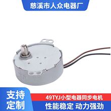 暖風機塔扇冷風扇擺風調速馬達可定制49TYJ小型家用電器同步電機