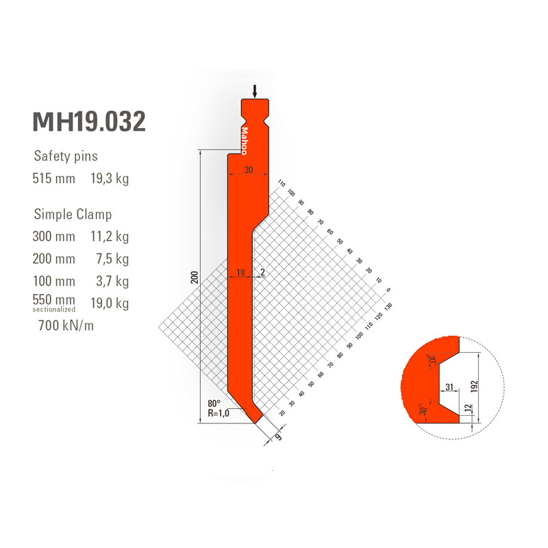 德国通快折弯机模具 10年老厂 专注TRUMP 折弯上下模P240-80-9
