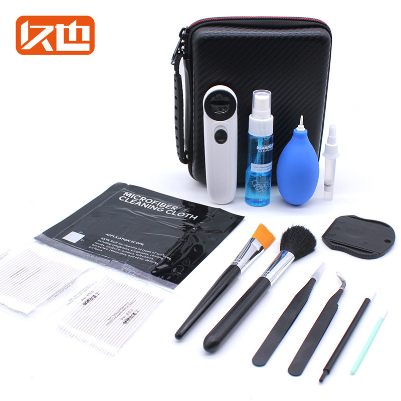 Optical fiber welding machine cleaning and maintenance tools suit daily maintenance 17-piece set cleaning and maintenance FSC-17 Optical fiber welding machine cleaning and maintenance tools suit daily maintenance 17-piece set cleaning and maintenance FSC-17