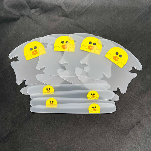 Car door bowl stickers, car door handle protective strips, cartoon transparent door bowl covers for scratch and scuff resistance.