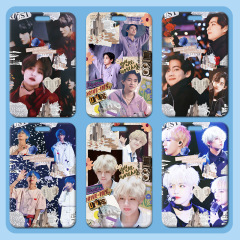 Gentleman plastic slip cover wholesale card holder for student school meal cards, ID badges, work cards, access cards, and bus passes.