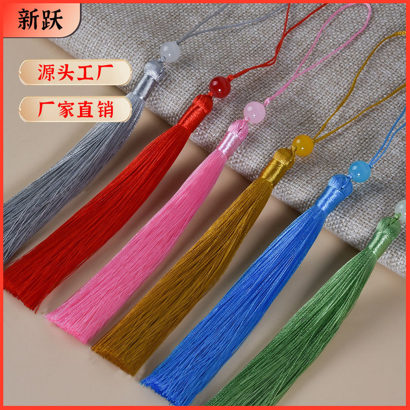 13cm Vertical Smooth Beaded Tassel Costume Clothing Fan Accessories Bookmark Fan Pendant Tassel Accessories Pendant Manufacturer 13cm Vertical Smooth Beaded Tassel Costume Clothing Fan Accessories Bookmark Fan Pendant Tassel Accessories Pendant Manufacturer