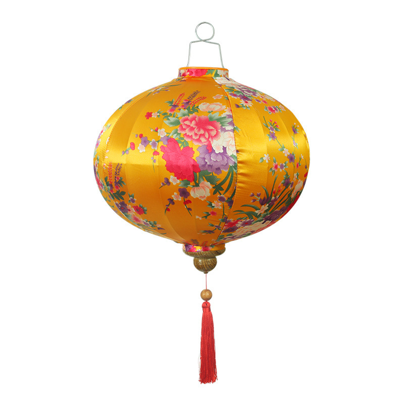 新春レトロ提灯屋外街景古鎮円形提灯古典中国風祭り用品装飾|undefined