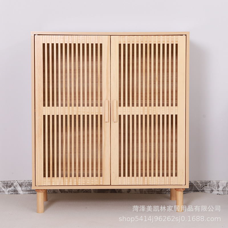 나무 신발 캐비닛 발 신발 캐비닛 폭 넓은 방수 및 방진 간단한 멀티 레이어 신발 랙 현관 보관 랙
