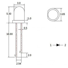 ����3mm�A�^�װl�t��f3ҕ�X��Դ�O��ָʾ�t���͸ߜ�led�l����O��