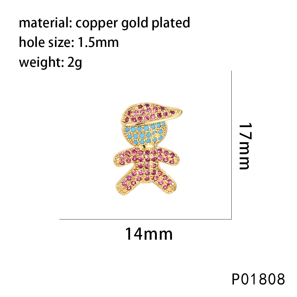 3g Weight Beads Jewelry Making Type 14*17mm Jewelry Making Size DIY Jewelry Accessories Classification 1 Piece Quantity Copper Material Lips, Heart Shape Pattern All Seasons Season Casual, Glam Style 1 Piece 14*17mm Copper Lips Heart Shape Beads 2