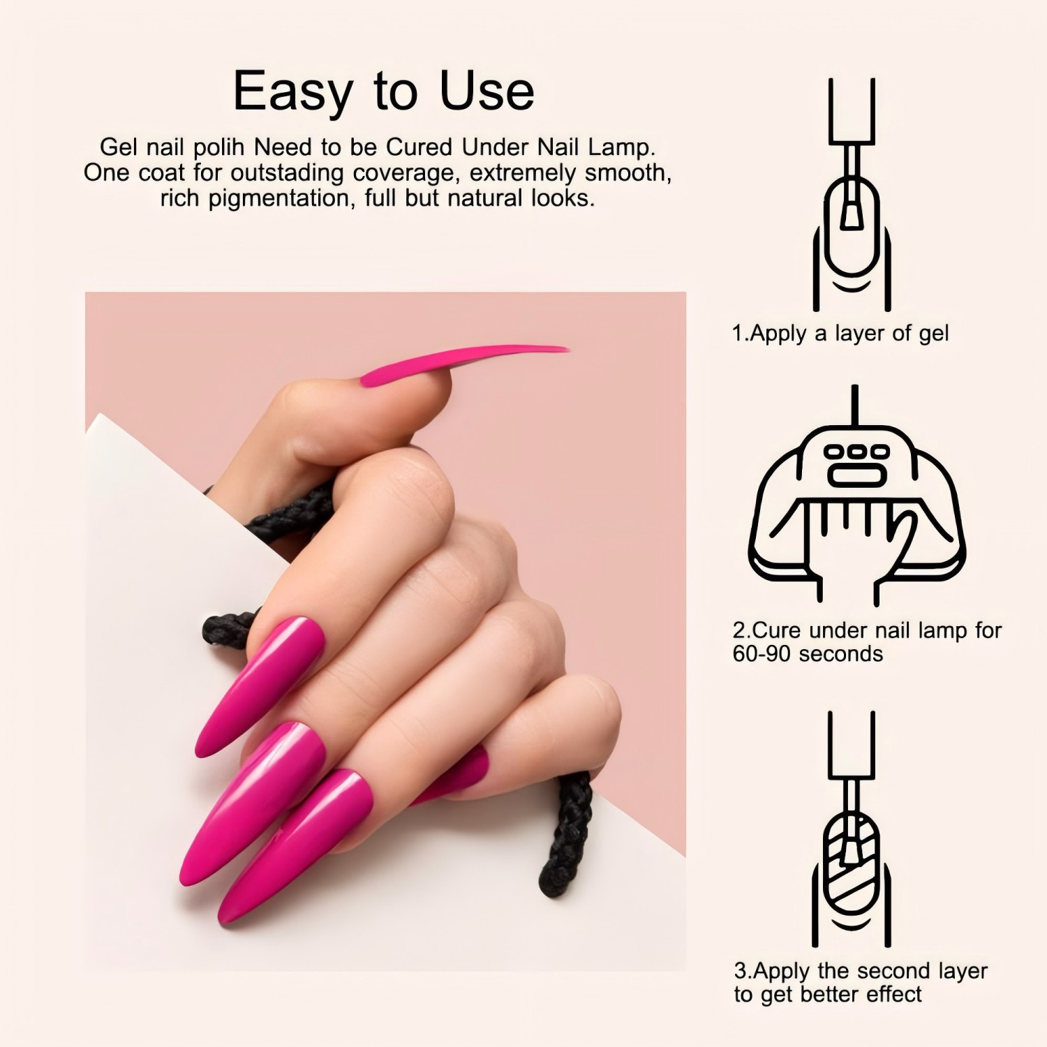 Otoño y invierno, conjunto de pegamento de uñas, salón de uñas DIY, conjunto de pegamento de fototerapia UV obligatorio, marca transfronteriza, explosión