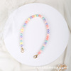 Rainbow chain, mobile phone, shoulder bag, medical mask, necklace from pearl, accessory