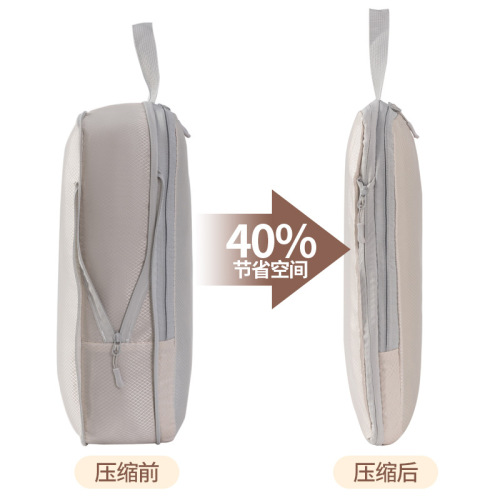 Travel Storage Bag & Compression Set: 4-Piece Essential Kit for Packing, Organizing Clothes, Toiletries, and Baby-Prep Items in Your Suitcase