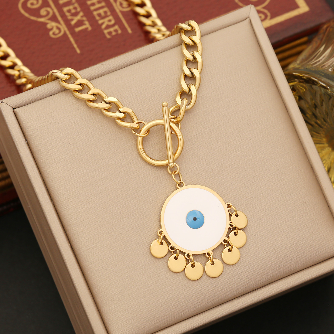 (Cross-border trading), accessory, fashionable jewelry stainless steel, brand chain for key bag 3