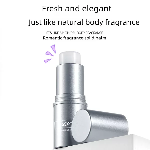 Lessxcoco Solid Balm Women's Romantic Balm Stick Light Fragrance Portable Fresh Body Balm