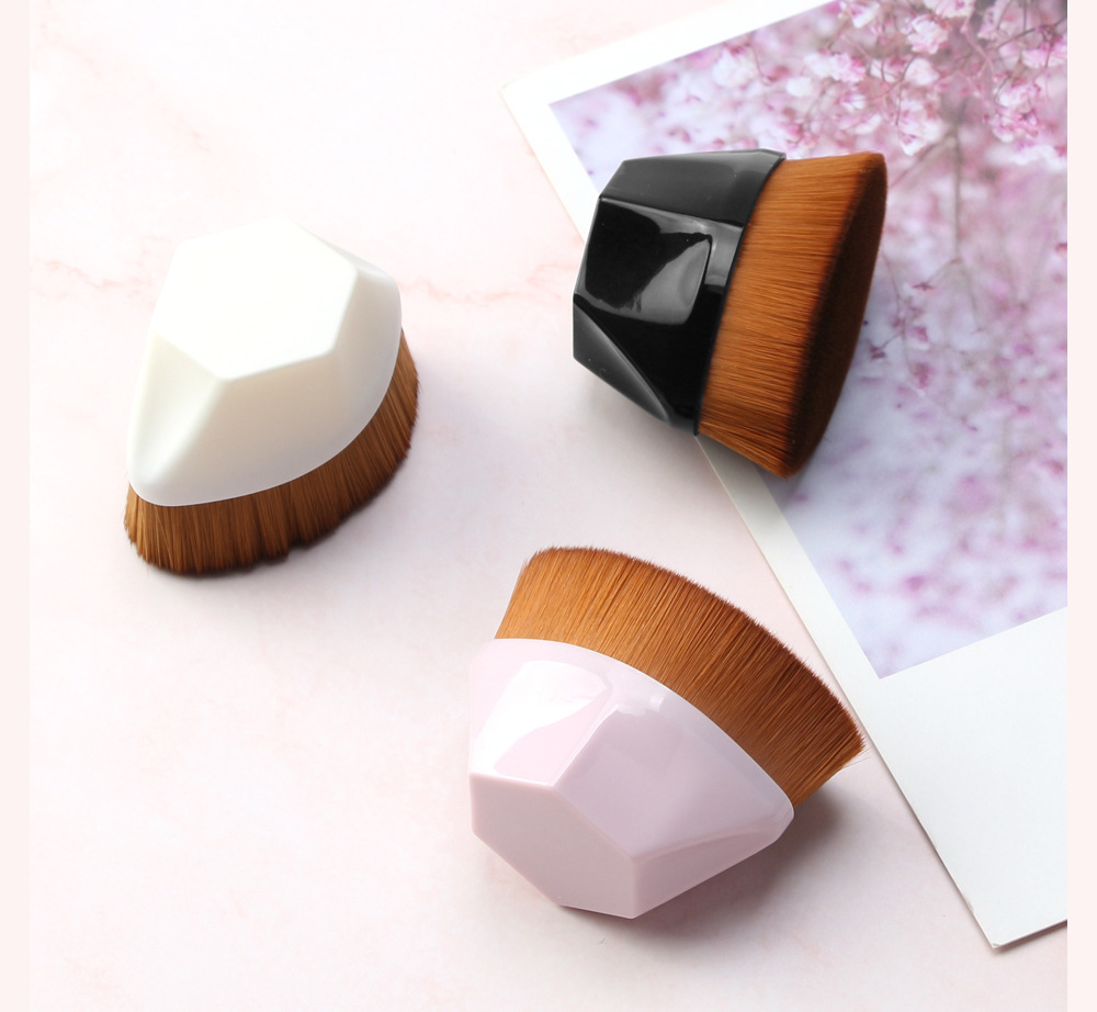 Portable Foundation brush Magic Foundation brush Petal Cosmetic brush Powder puff box-packed Supplying Beauty Tools