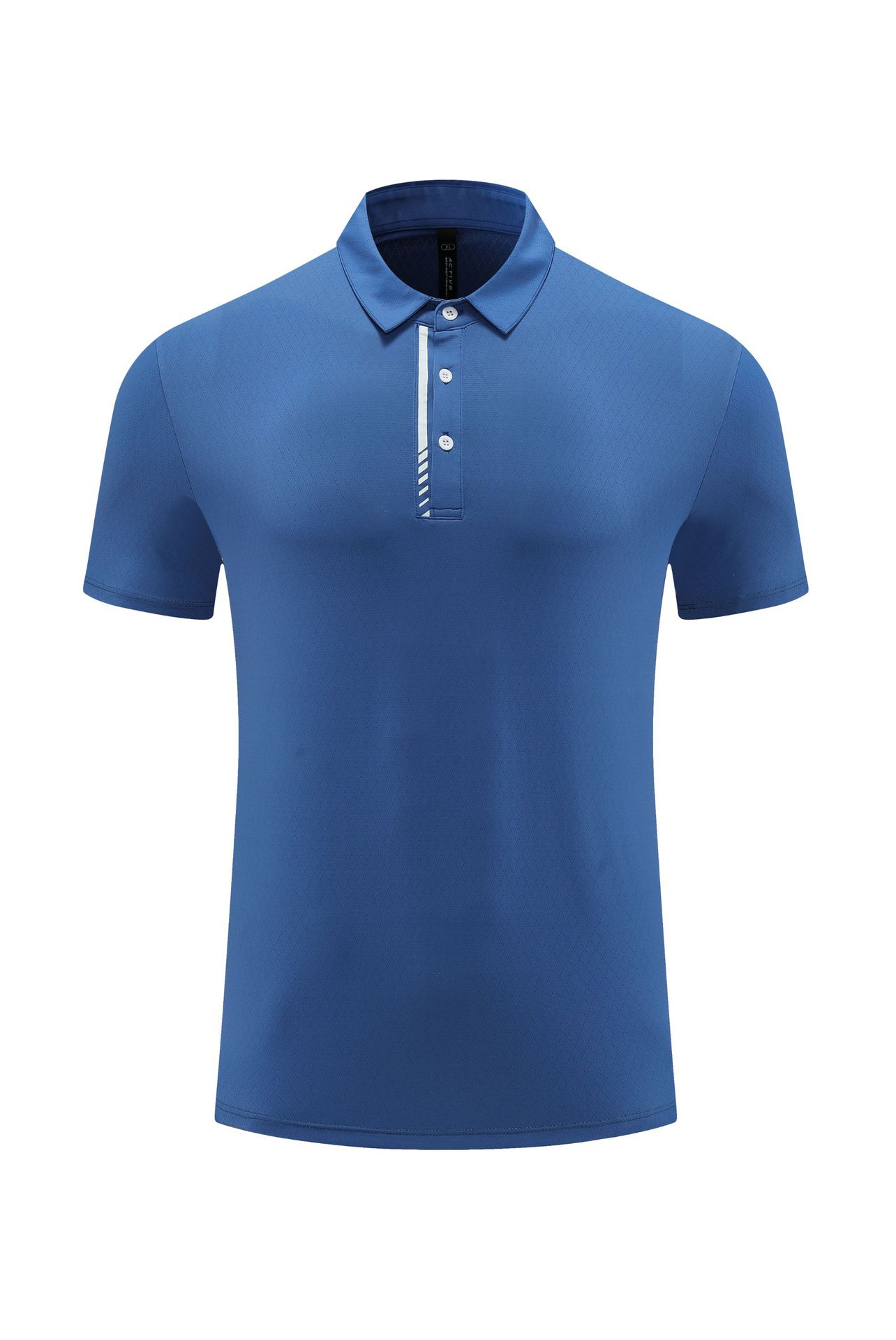 Polo de secado rápido transpirable sensible al hielo camisa de verano de los hombres de negocios de manga corta casual solapa superior de moda deportes ropa de fitness