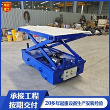 地平车30吨电动无轨万向移动电动平板车10吨5吨货物搬运电动平车