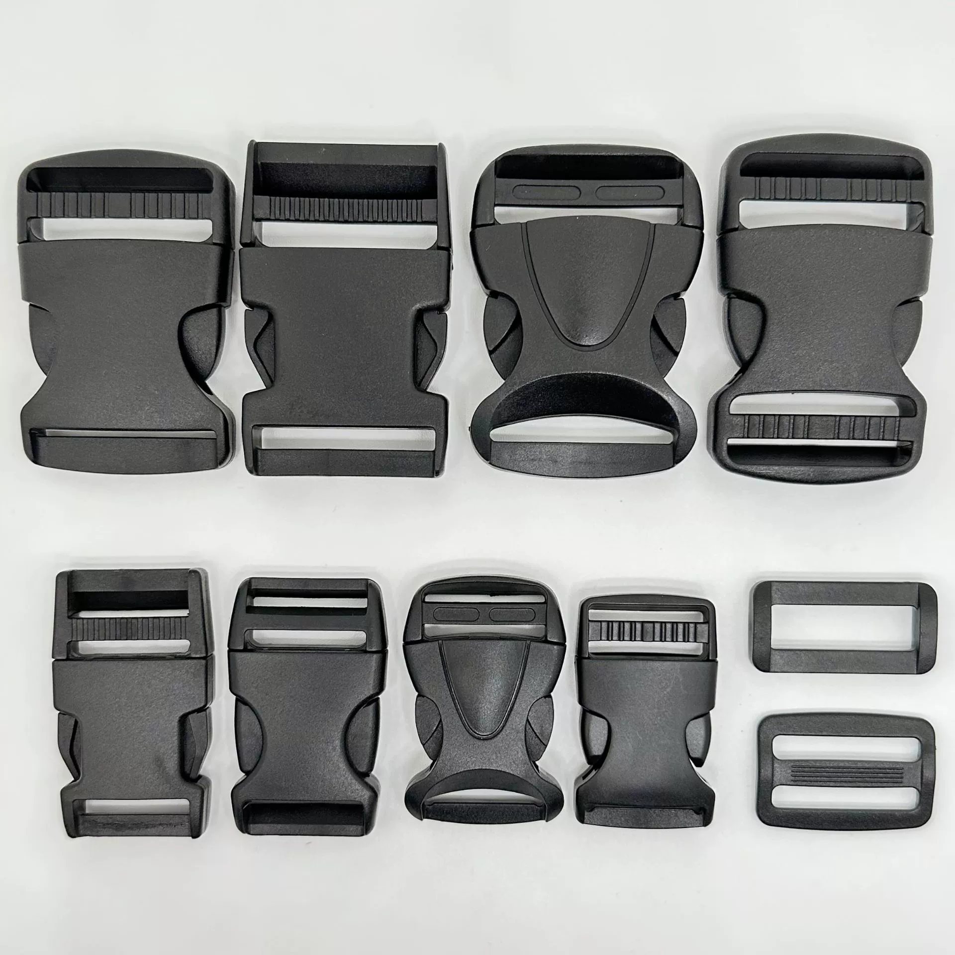 Производитель на складе, оптовая продажа, 1-5 см, пластиковая пряжка для багажа, регулировочная пряжка для поясной сумки, пластиковая пряжка для школьной сумки