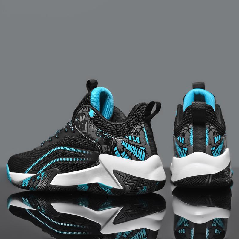 Rubber Sole Sports Casual Shoes Men's Shoes Plus Size Shoes Basketball Shoes Net Shoes