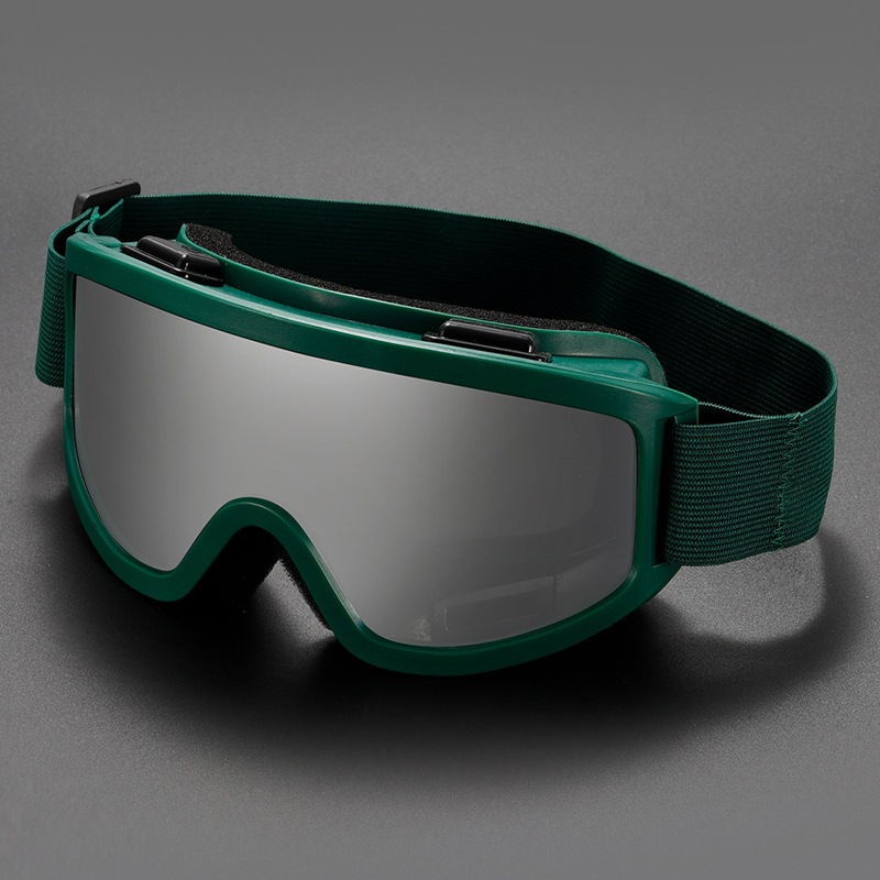 C31 dark green frame white mercury (head circumference includes sponge)