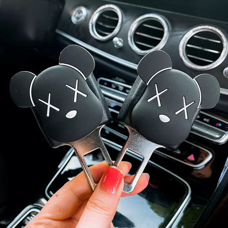 Inserción de coche con bayoneta par con dibujos animados linda estrella Dailu enchufe conector de extensión belleza femenina pensamiento nocturno