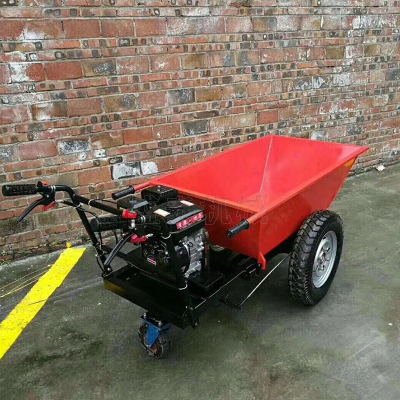 手推灰斗车 搬运工具 工地灰斗车 手推车灰斗车养殖场灰斗车