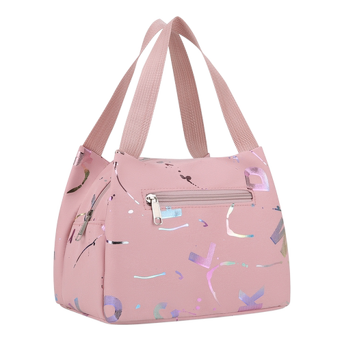 Canvas Handbag, Small Women's Oxford Cloth Waterproof Lunch Bag, Phone Bag, Women's Bag, Mom's Grocery Bag, Lightweight Trendy