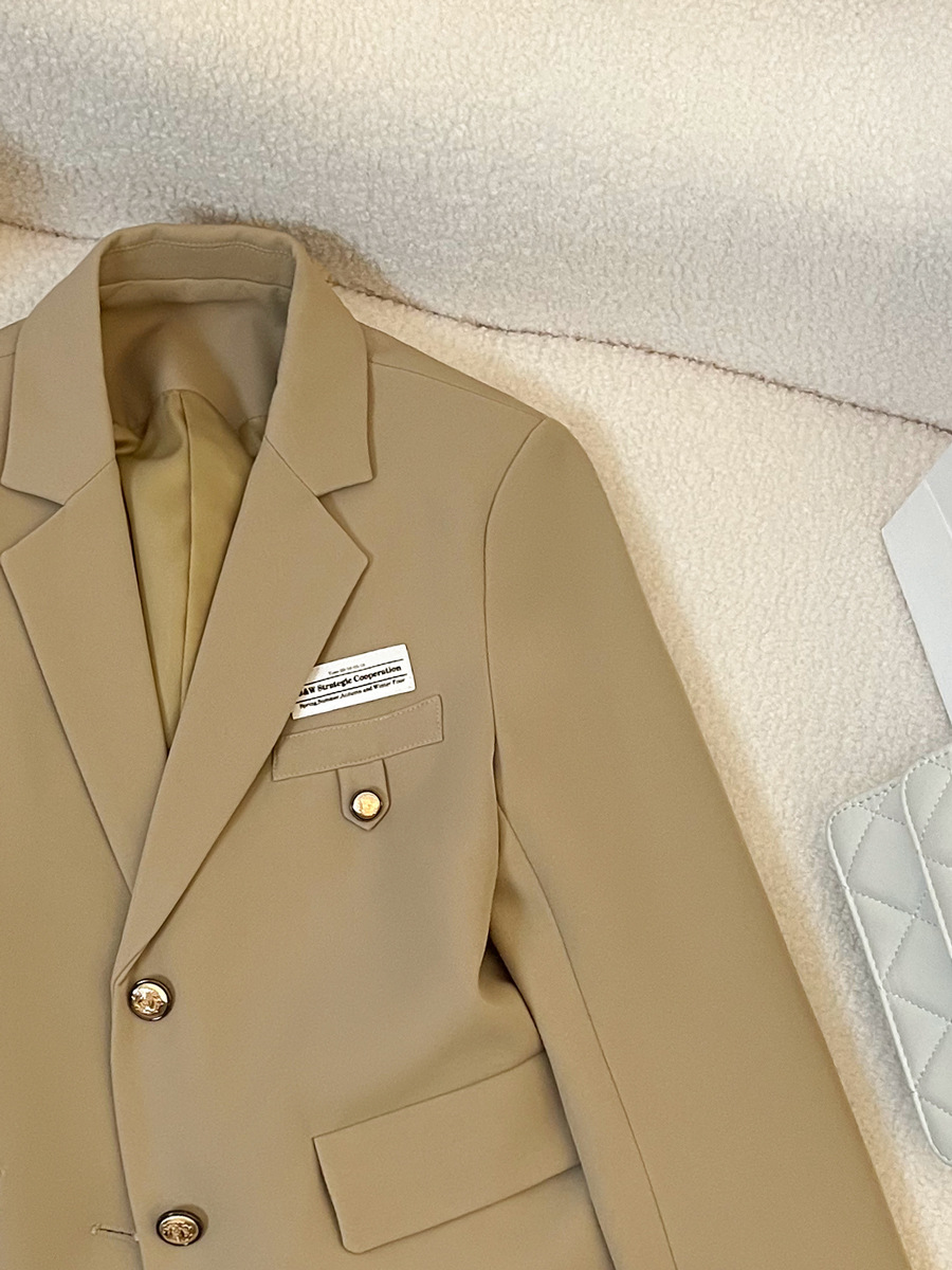 Women's Coat Long Sleeve Blazers Elegant Solid Color display picture 17