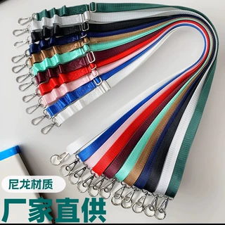 定制手机挂绳斜挎挂脖高级背带手机壳挂绳可调节尼龙斜挎手机挂绳
