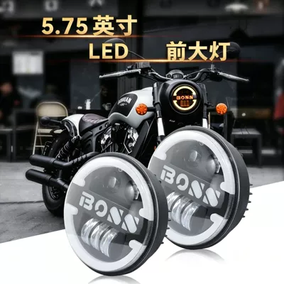 Harley Motosiklet Fənəri 5.75 Düym 60W Wrangler Boss Avtomobil LED Fənər Modifikasiyası