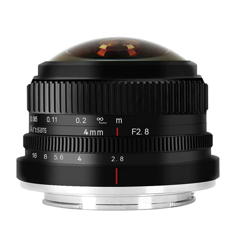 Севен Крафтсмэн 7Artisans 4мм F2.8 UAV Аукцион применимо/Panasonic // Fuji Micro кадр