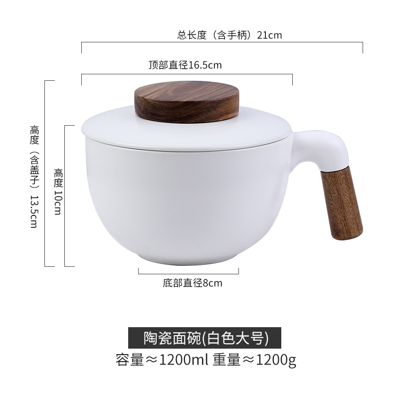 Sopa de cerámica de alto valor ensaladera con tapa de piedra médica hogar creativo al por mayor